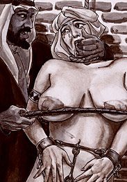 Petrol slaves - Hanging by her neck with a huge vibrator sunk into her sex by Mr.Kane