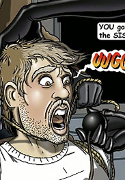 I 'tink I wanna fuck you up you tight ass now - Los Coleccionistas by Gary Roberts